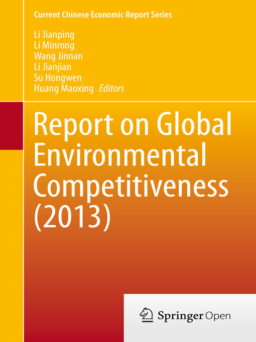 Title details for Report on Global Environmental Competitiveness (2013) by Li Jianping - Available